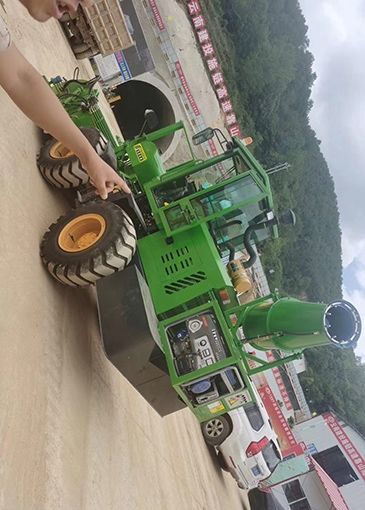 3600清掃機使用現(xiàn)場